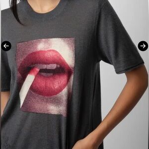 Zadig & Voltaire Ida Photoprint Cashmere sweater